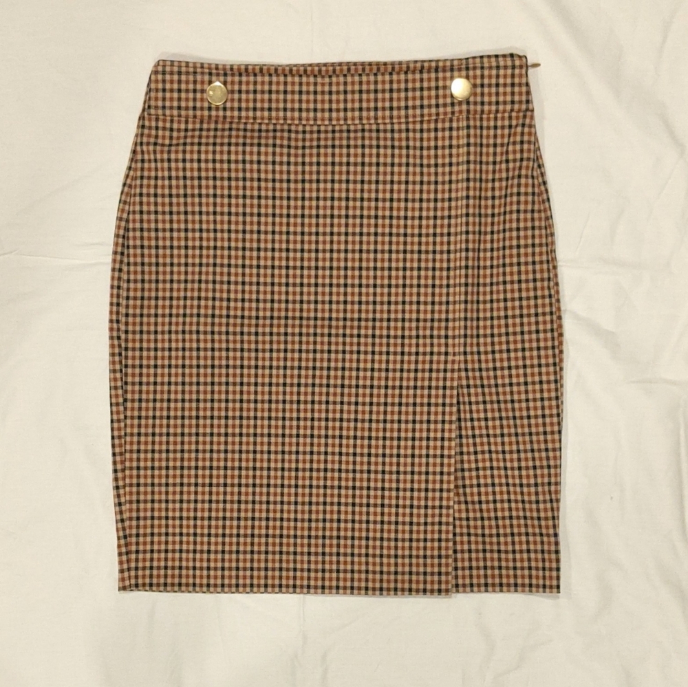 Ann Taylor Black, Tan, & Camel Pencil Skirt
